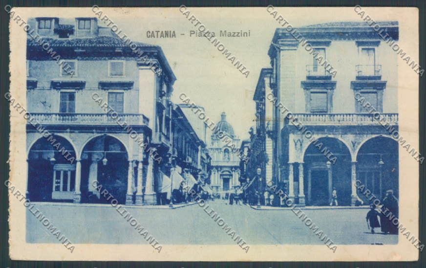 Catania Città Piazza Mazzini cartolina ZB8964 – fronte