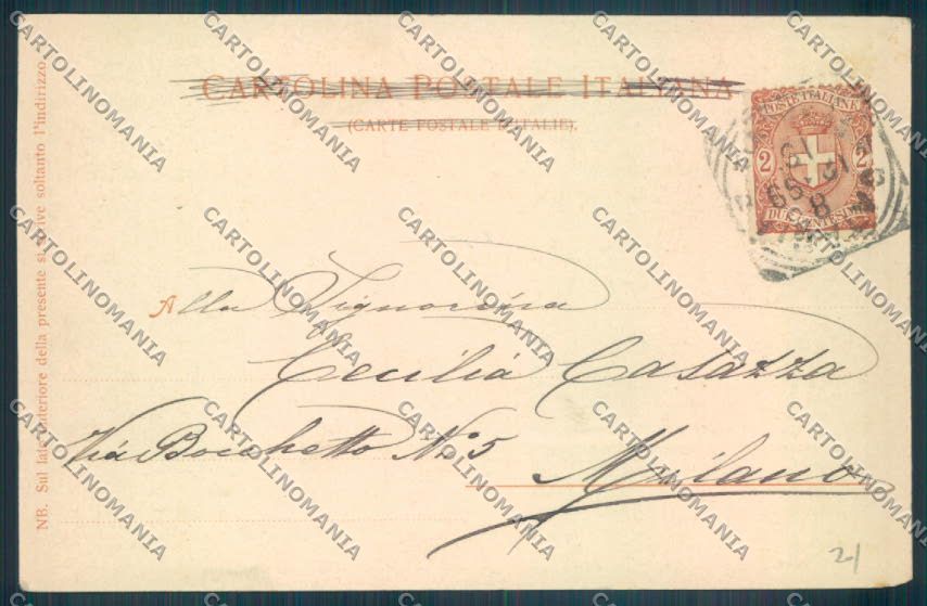Catania Città cartolina ZB8968 – retro