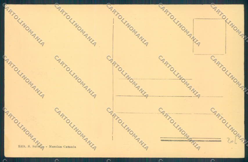 Catania Città Via Etnea ABRASA cartolina ZB8970 – retro