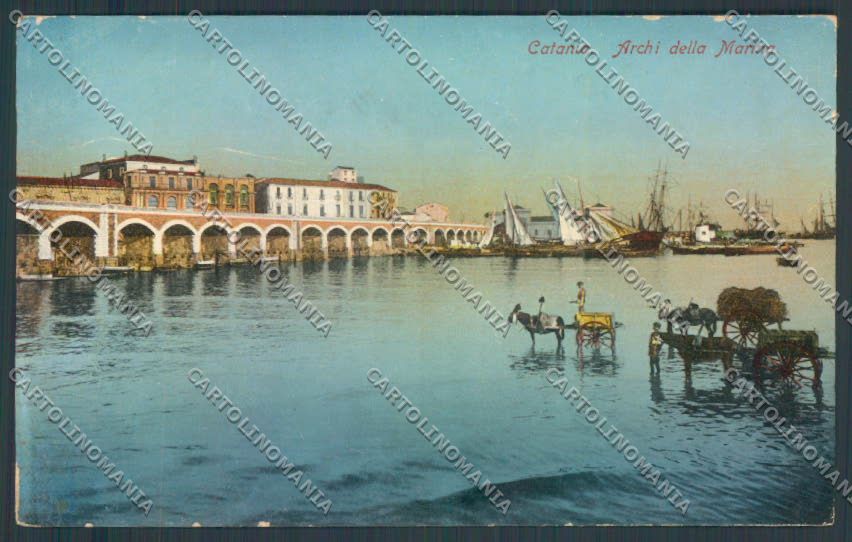 Catania Città cartolina ZB8973 – fronte