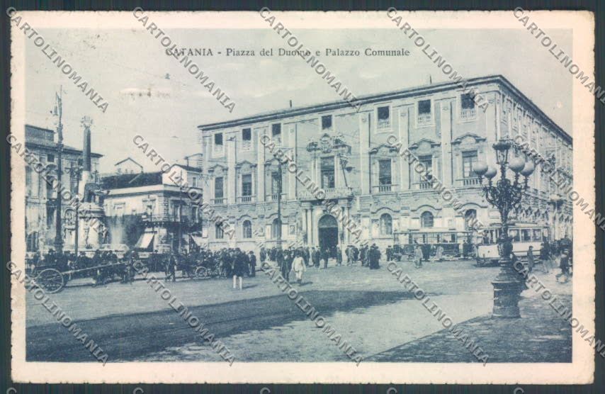 Catania Città cartolina ZB8974 – fronte