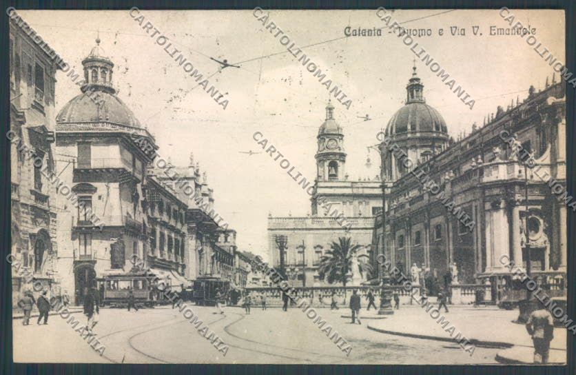 Catania Città cartolina ZB8978 – fronte