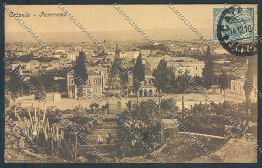 Catania Città cartolina ZB8980 – fronte
