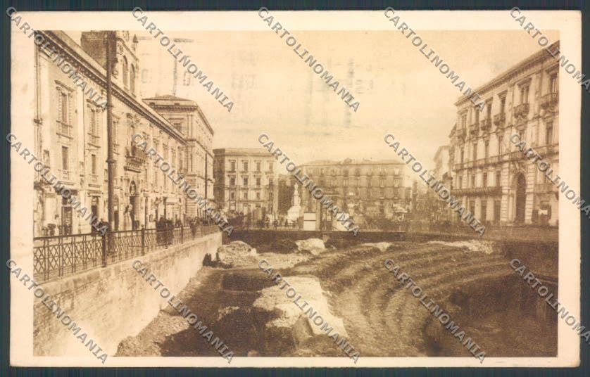 Catania Città Piazza Stesicorea cartolina ZB8986 – fronte