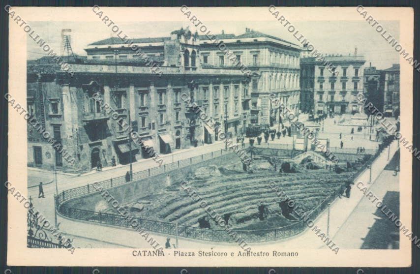 Catania Città Anfiteatro cartolina ZB8991 – fronte