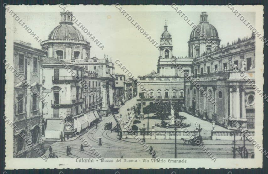 Catania Città cartolina ZB8992 – fronte