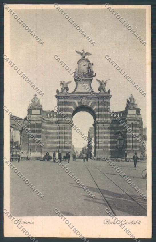 Catania Città Porta Garibaldi cartolina ZB8994 – fronte
