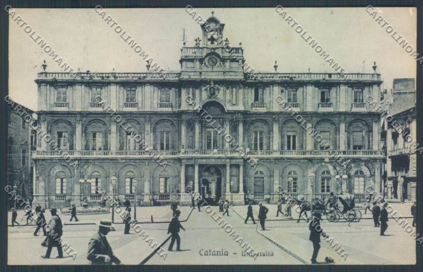 Catania Città Università cartolina ZB9000 – fronte