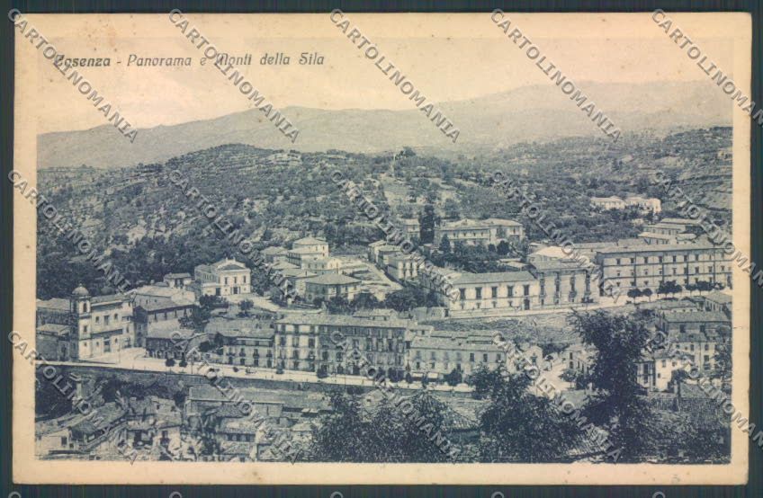 Cosenza Città cartolina ZB9007 – fronte