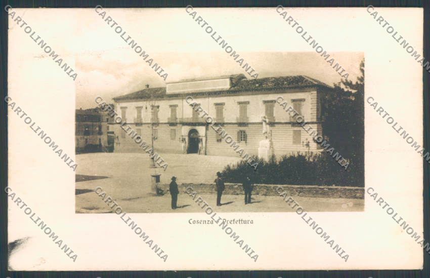 Cosenza Città Prefettura PIEGHINA cartolina ZB9011 – fronte