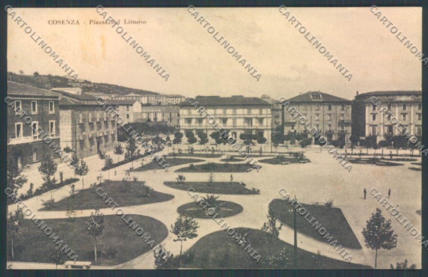 Cosenza Città Piazza Littorio cartolina ZB9016 – fronte
