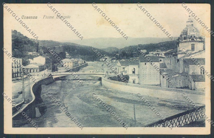Cosenza Città ABRASA cartolina ZB9018 – fronte