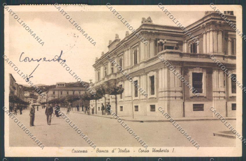 Cosenza Città Banca cartolina ZB9021 – fronte