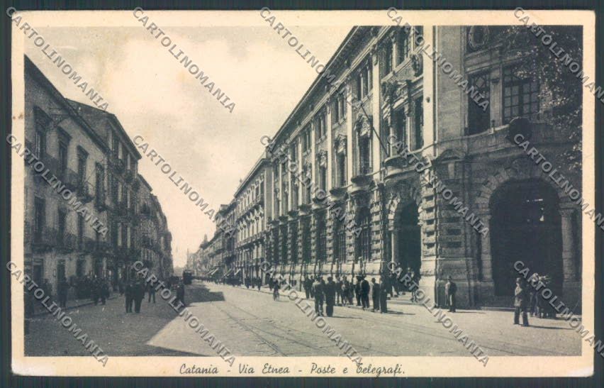 Catania Città Poste cartolina ZB9031 – fronte