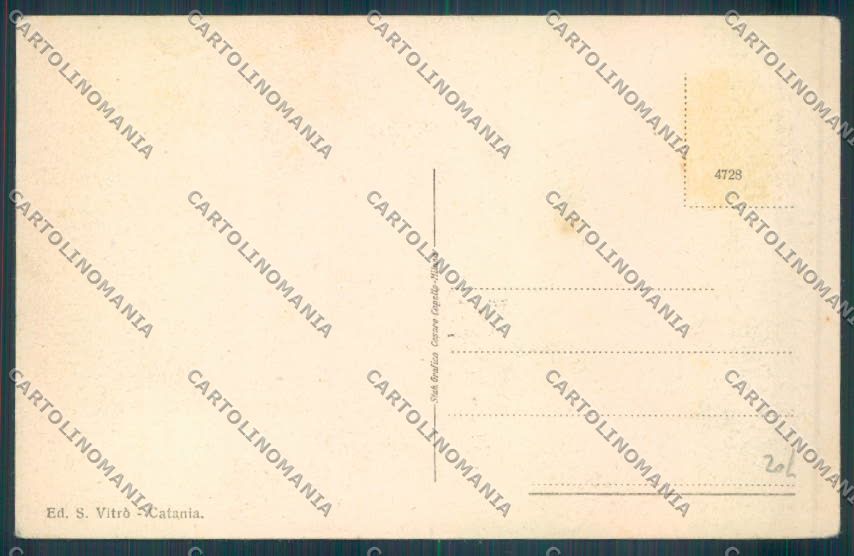 Catania Città Poste cartolina ZB9031 – retro