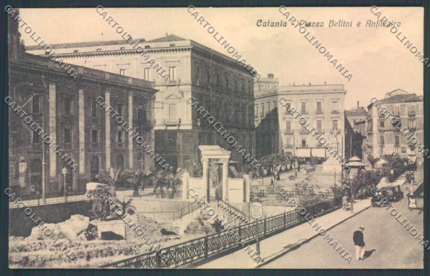 Catania Città Piazza Bellini cartolina ZB9032 – fronte