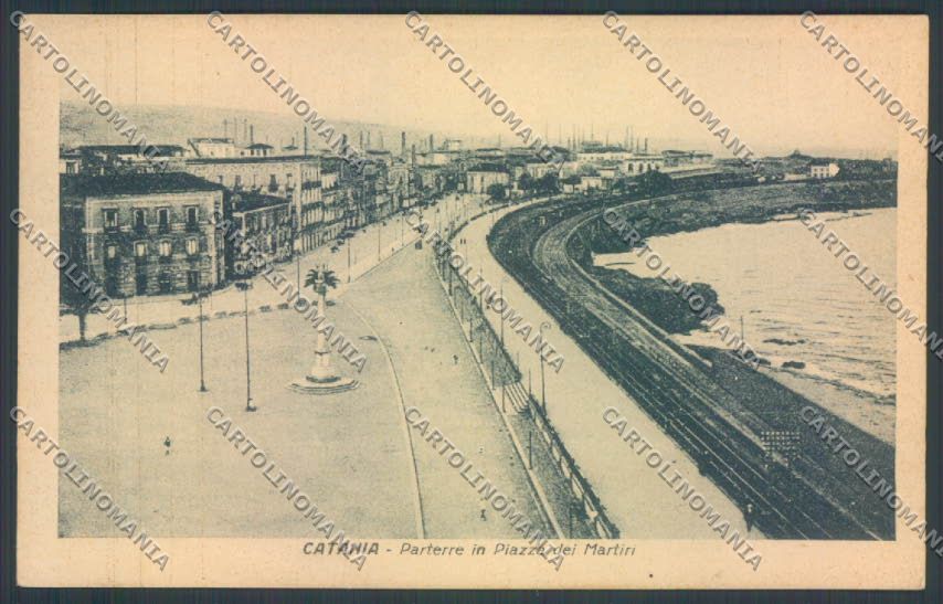 Catania Città Piazza Martiri cartolina ZB9034 – fronte