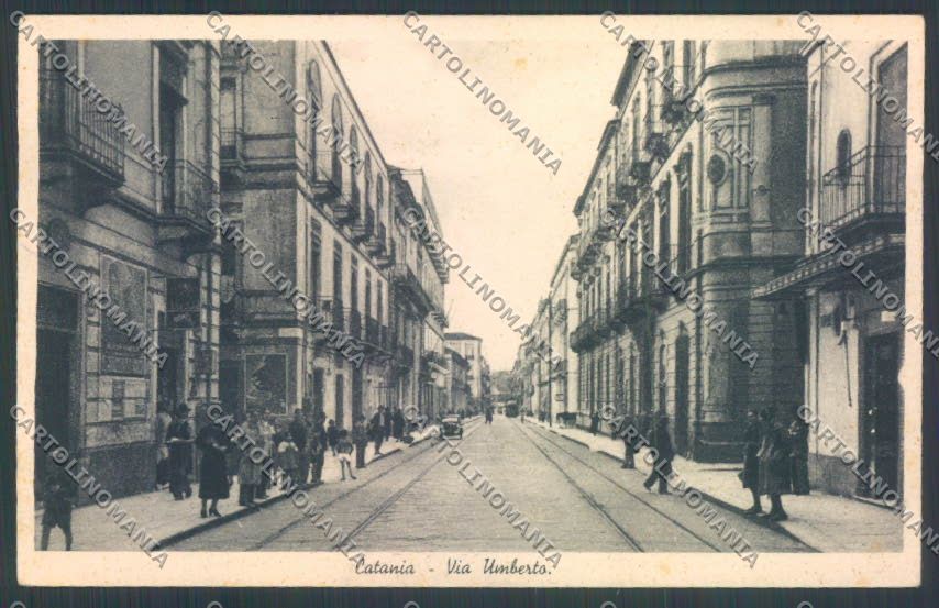 Catania Città Via Umberto I cartolina ZB9043 – fronte