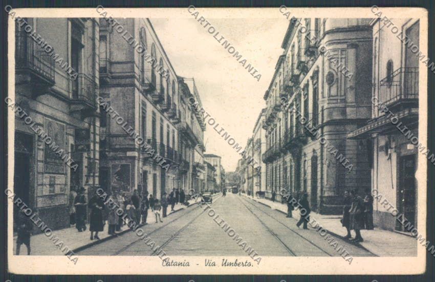 Catania Città Via Umberto I cartolina ZB9046 – fronte