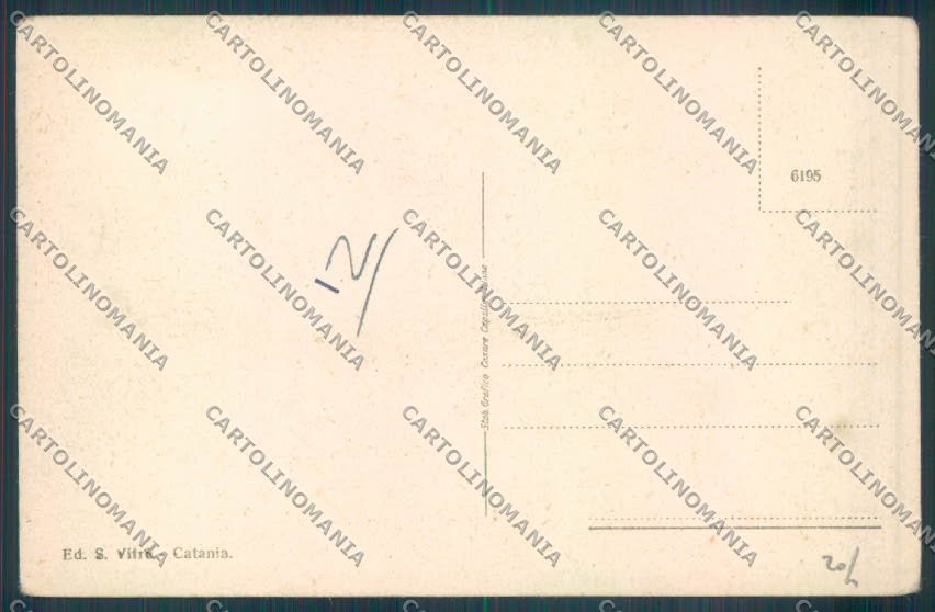 Catania Città Via Umberto I cartolina ZB9046 – retro