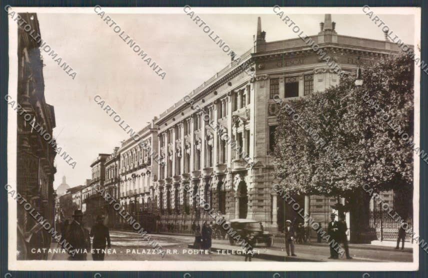 Catania Città Poste Foto cartolina ZB9048 – fronte