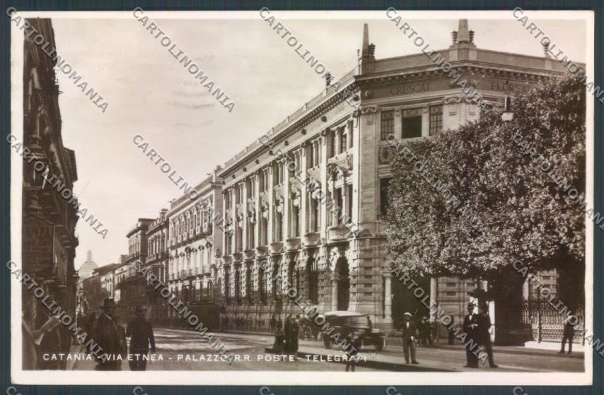 Catania Città Poste Foto cartolina ZB9058 – fronte