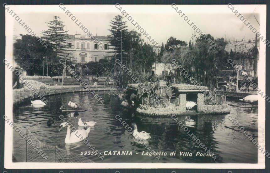 Catania Città Villa Pacini Foto cartolina ZB9059 – fronte