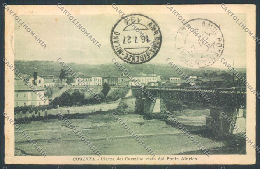 Cosenza Città cartolina ZB9067 – fronte