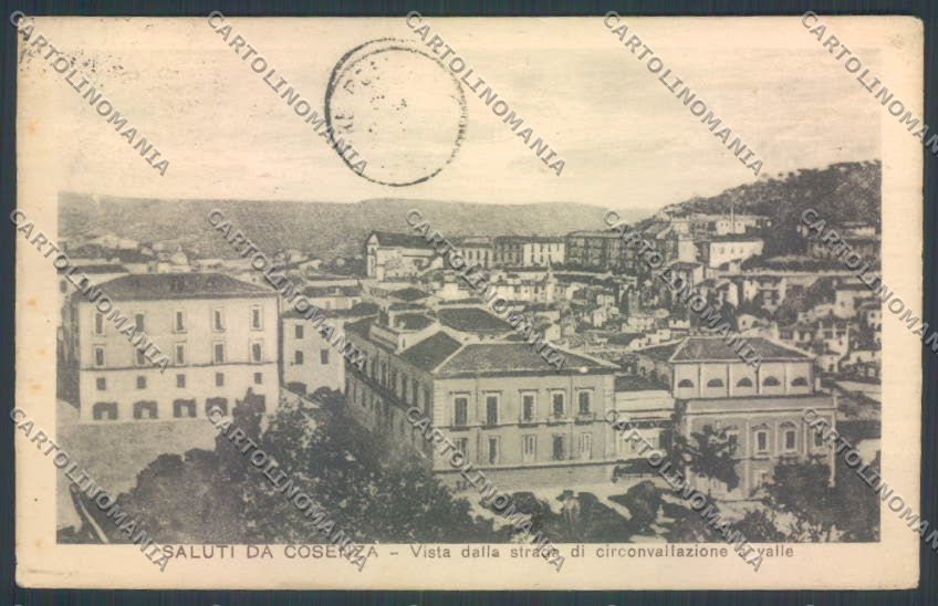 Cosenza Città cartolina ZB9072 – fronte