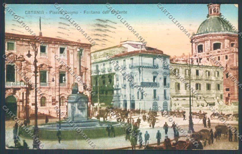 Catania Città cartolina ZB9074 – fronte