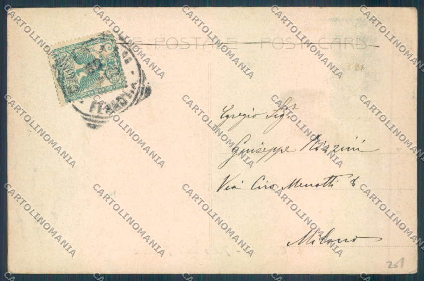 Catania Città cartolina ZB9075 – retro