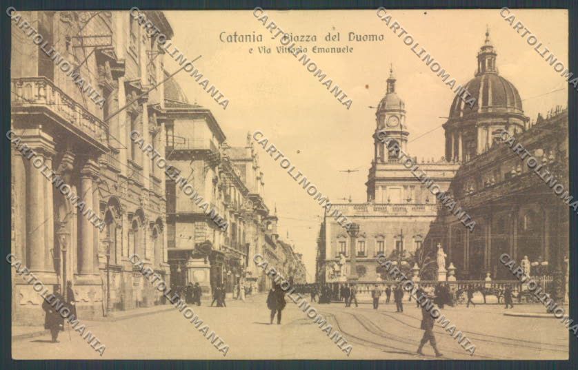 Catania Città cartolina ZB9077 – fronte