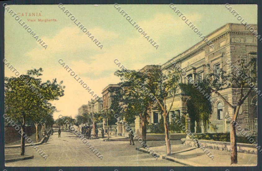 Catania Città Viale Margherita cartolina ZB9082 – fronte