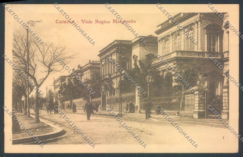 Catania Città Viale Margherita cartolina ZB9083 – fronte
