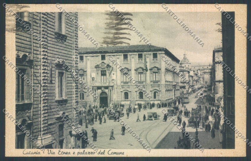 Catania Città Via Etnea cartolina ZB9086 – fronte