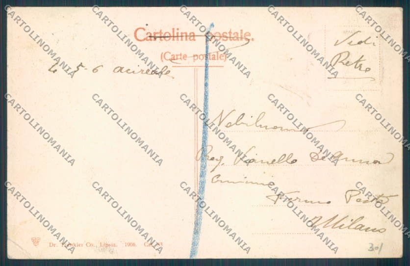 Catania Città PIEGHINA cartolina ZB9091 – retro