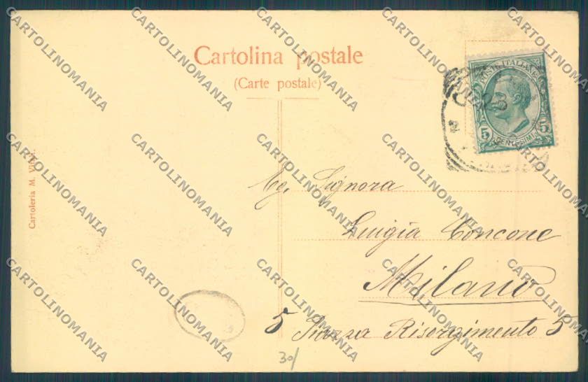Catania Città Piazza Mazzini cartolina ZB9092 – retro