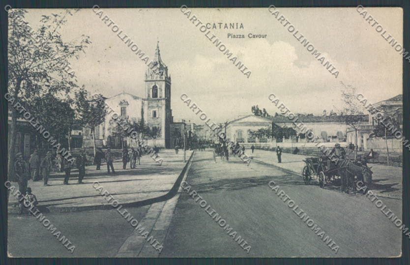 Catania Città Piazza Cavour cartolina ZB9102 – fronte