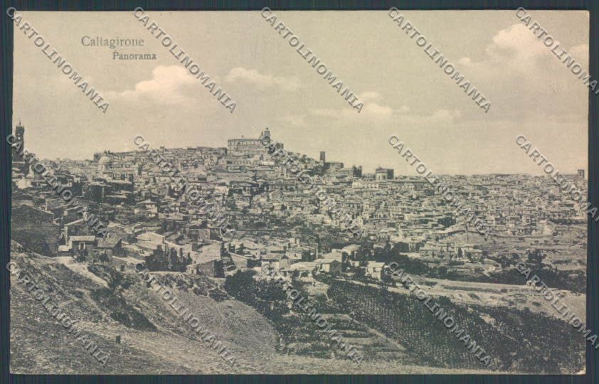 Catania Caltagirone cartolina ZB9106 – fronte