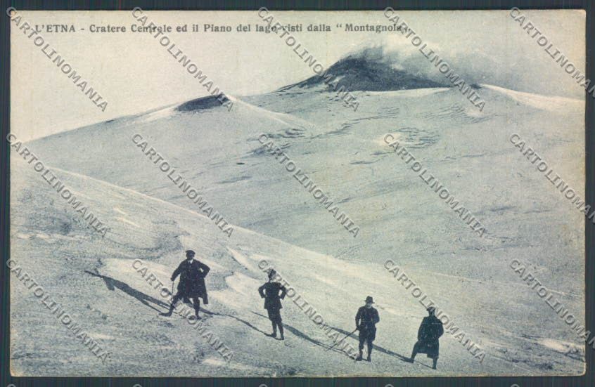 Catania Vulcano Etna cartolina ZB9110 – fronte