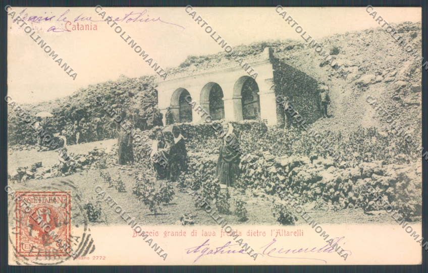 Catania Altarelli cartolina ZB9130 – fronte