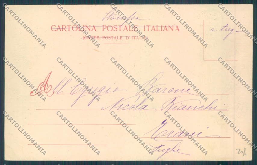 Catania Altarelli cartolina ZB9130 – retro