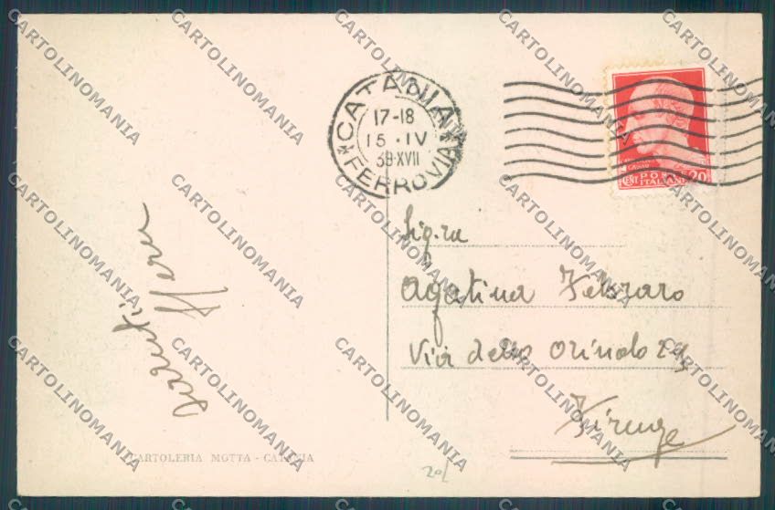 Catania Aci Castello cartolina ZB9132 – retro