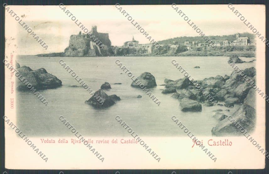 Catania Aci Castello cartolina ZB9133 – fronte