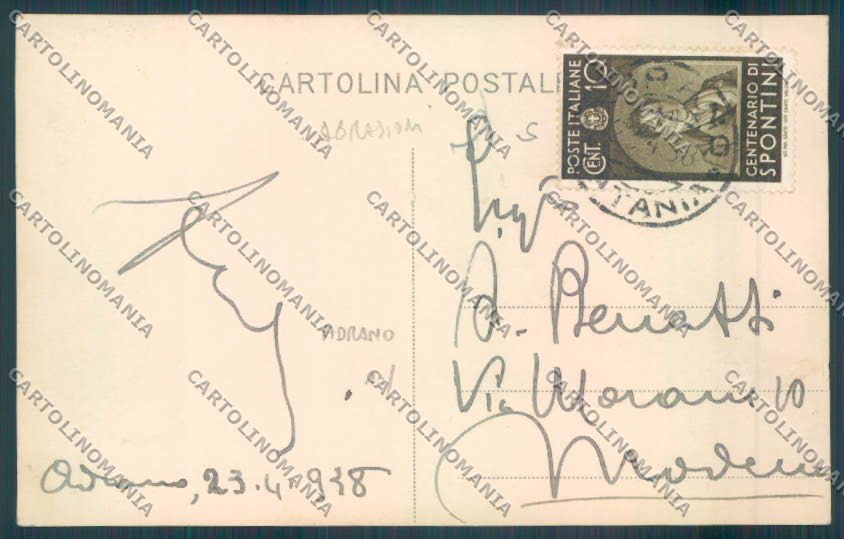 Catania Adrano ABRASA Foto cartolina ZB9144 – retro