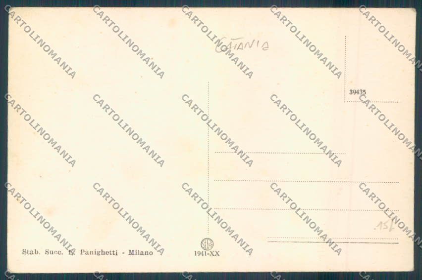 Catania Pedara cartolina ZB9145 – retro