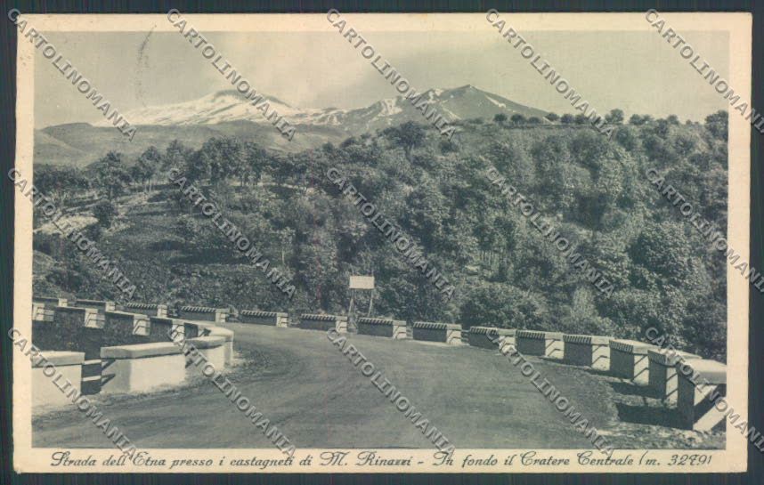Catania Nicolosi Etna cartolina ZB9148 – fronte