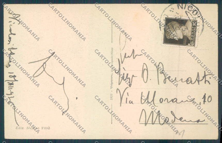 Catania Nicolosi Etna cartolina ZB9148 – retro
