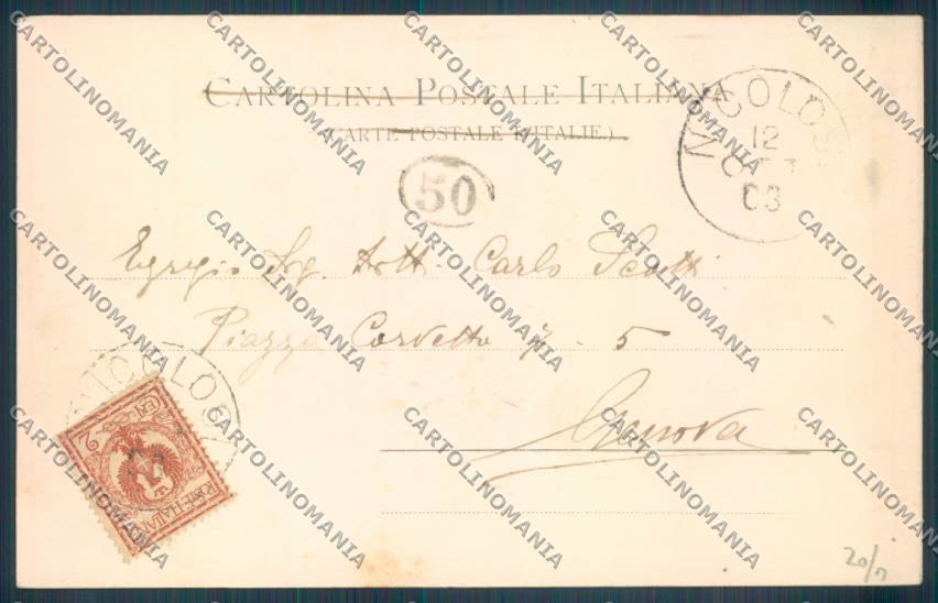 Catania Nicolosi Etna cartolina ZB9152 – retro