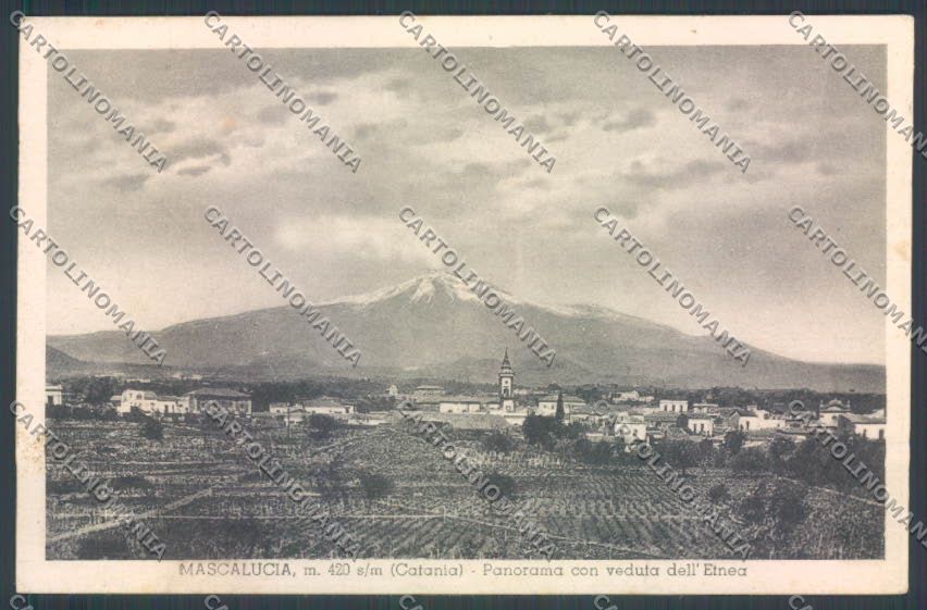 Catania Mascalucia cartolina ZB9154 – fronte